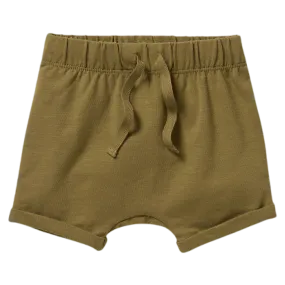 Tie Front Short - Leaf