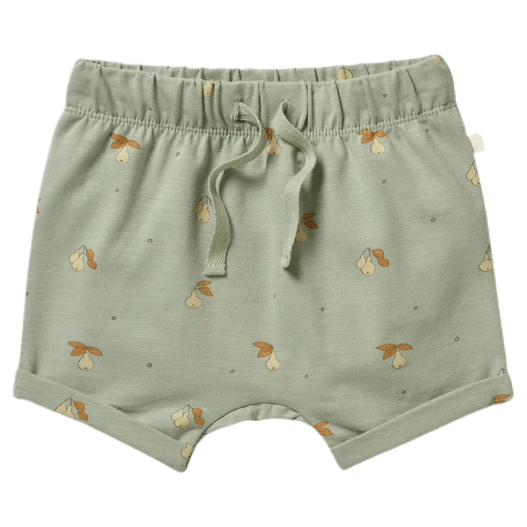 Tie Front Short - Perfect Pears