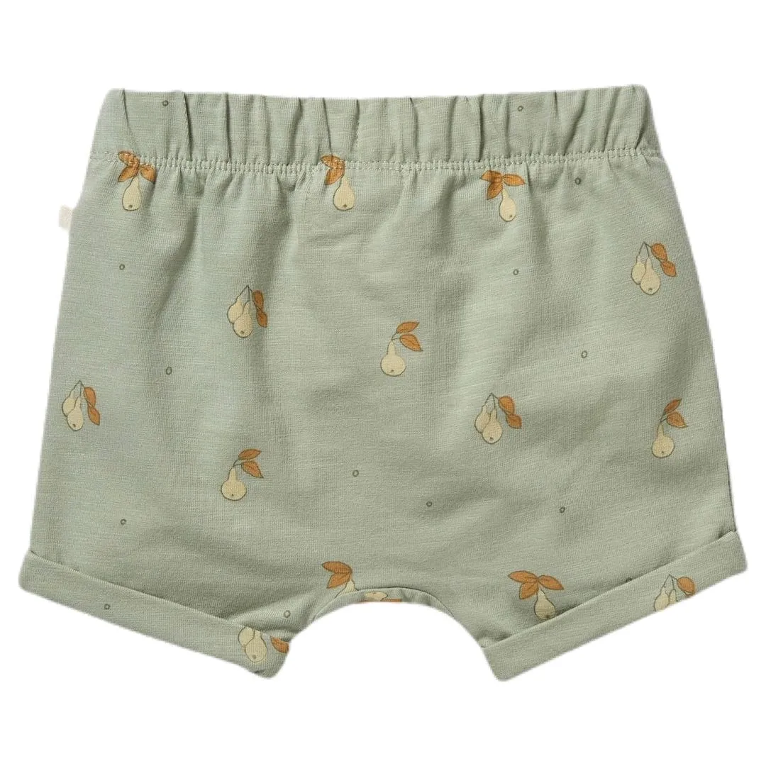 Tie Front Short - Perfect Pears