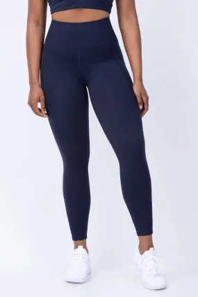 Varley Shape High Pocket Legging 25" in Dark Sapphire