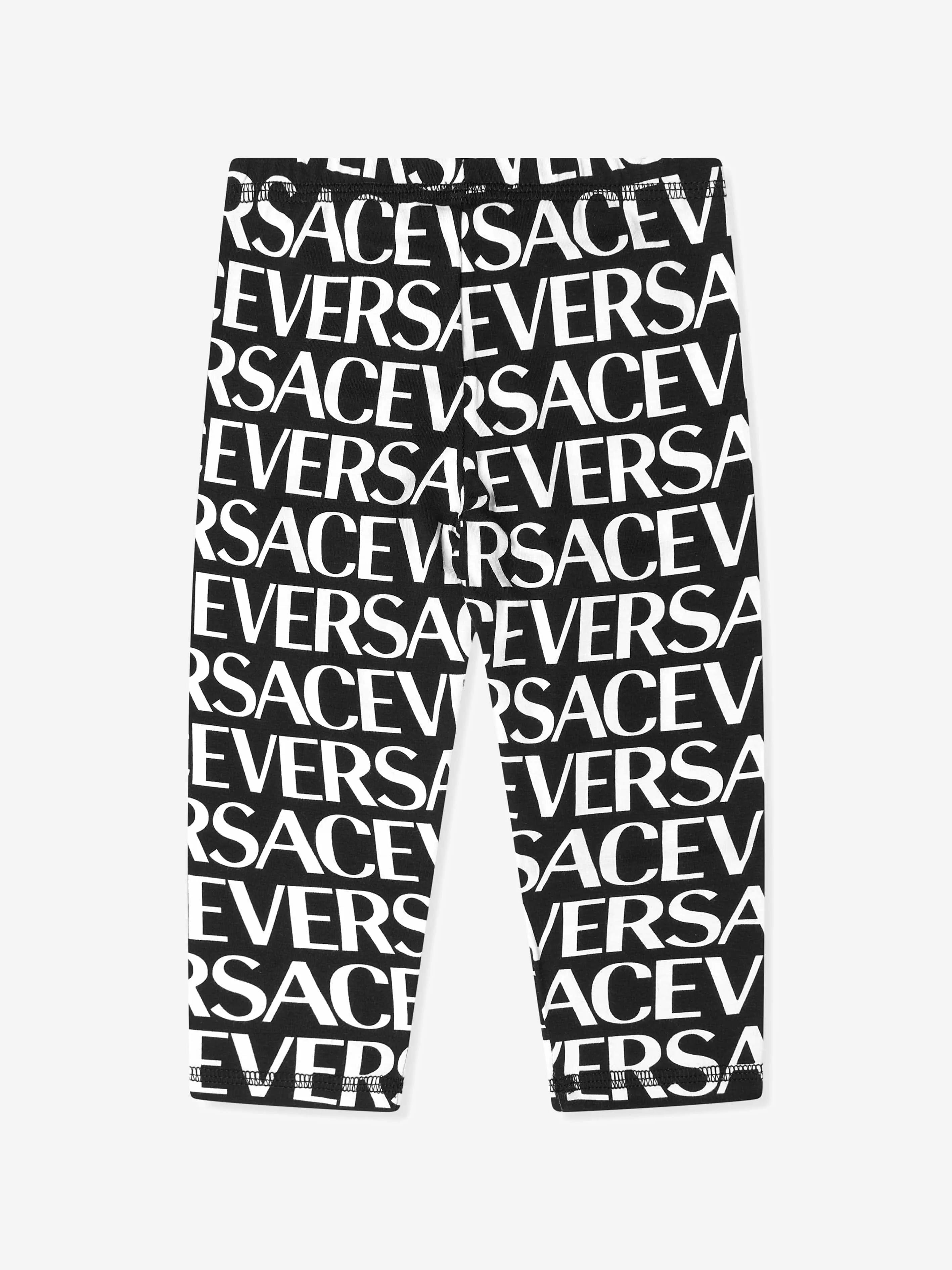 Versace Baby Girls Logo Print Leggings