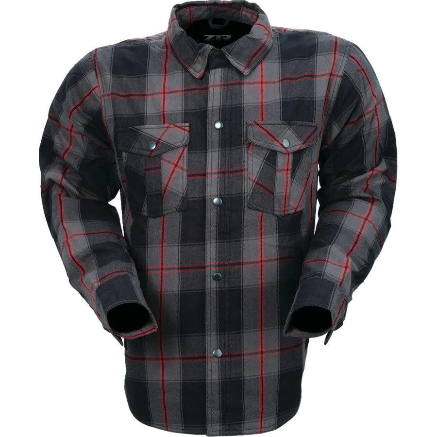 Z1R Ashwood Flannel Shirt - Red
